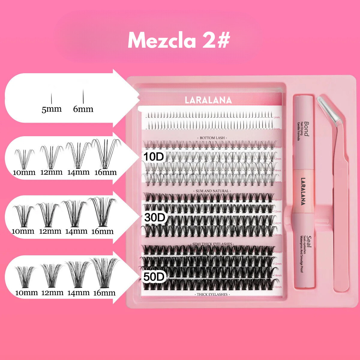 LashStudio Pro - Kit Completo de Extensiones de Pestañas